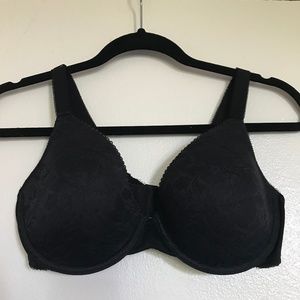 Black Lace Bra